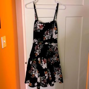 Black Floral Dress
